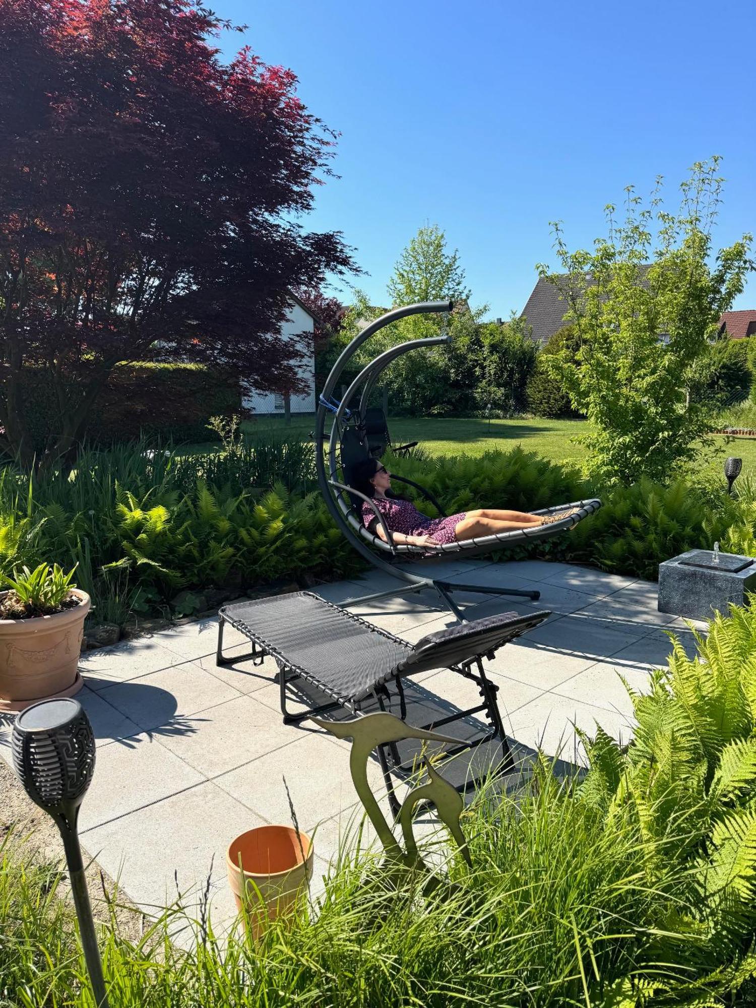 Ferien-Whg Stuenkel Nahe Steinhuder Meer Mit Garten Und Balkon Exteriér fotografie